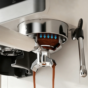 Machine à café expresso haute pression 20 bars semi-automatique avec mousseur à lait pour latte et cappuccino - Product Image 4