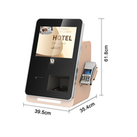 Terminal de Check-in Automatique Intelligent Tout-en-un Personnalisé avec Distributeur de Cartes, Lecteur de Passeports et Kiosque de Paiement pour Hôtels