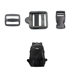 Hebilla Ajustable de Cuatro Posiciones de 25 mm, Accesorio de Plástico para Bolsas, Cierre para Mochilas y Equipaje - Product Image 4