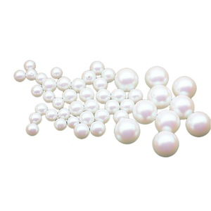 Round Imitation Pearl <b>Beads</b> 8mm 10mm 16mm White Light Pink Light Purple Light Blue <b>Plastic</b> Resin DIY Jewelry Findings - Product Image 4