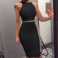 Nouvelle Arrivée 2026 – Ensemble Robe Sculptante Sans Manches pour Femme, 6 Couleurs, 4 Tailles, Effet Compression