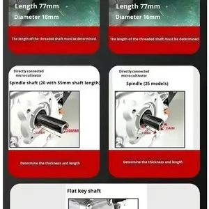 उच्च प्रदर्शन 170f 8.5hp चार स्ट्रोक एयर-कूल्ड सिंगल सिलेंडर पेट्रोल इंजन इलेक्ट्रिक स्टार्ट पावर हेड वाटर पंप छिड़काव - Product Image 5