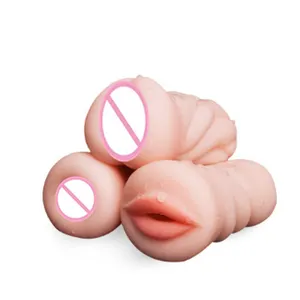 Moins cher Artificielle Fille Chatte Vagin Sex Toys Adulte Sex Toy Produit Pour Hommes Chatte Masturbation Coupe