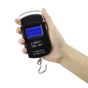 Qualité <span class=keywords><strong>sans</strong></span> souci 50kg valise suspendue à la main bagages voyage Portable électronique numérique bagages balance de poids - Product Image 5