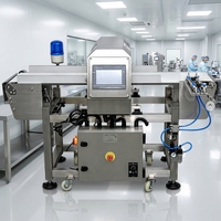 Détecteur de métaux alimentaire industriel personnalisable, système de détection de métaux étanche IP66 pour la transformation de la viande et de la volaille