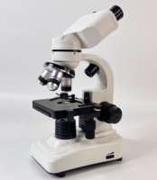 Compound Binocular Biological Microscope for Student Teaching Experiments and Scientific Research ,dual Light Sources