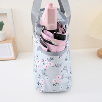 Sac à main portable pour femme en tissu Oxford, sac mère-enfant, sac à bandoulière avec fermeture éclair et boucle, pour sorties décontractées, boîte à lunch, petit format, tendance