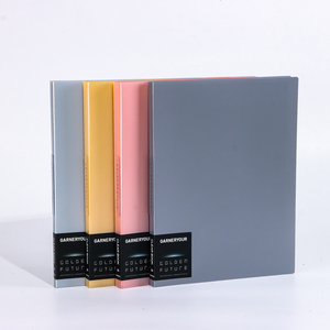 <strong>Custom</strong> A4 Size Display Book PP <strong>Pockets</strong> Creative Office School Supplies Printing Presentation <strong>Document</strong> <strong>File</strong> Folder - Product Image 1
