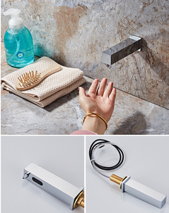 Ticari Modern tek delikli temassız sıvı sabunluk duvara monte eller serbest elektronik sensörlü sabunluk dağıtıcı - Product Image 3