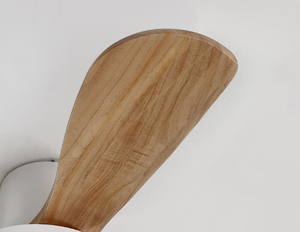 Linkway giá rẻ giá không chổi than DC động cơ 3 lưỡi gỗ thấp hơn tầng tuôn ra quạt trần với ánh sáng điều khiển từ xa - Product Image 5