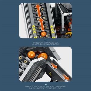 Reobrix 22023 矿山机械工程车 MOC 积木玩具 遥控拼图积木 儿童玩具 礼物 - Product Image 6