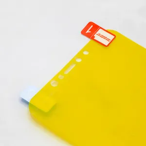 DI Gelbe Farbe TPU Film Bildschirm abdeckung für Telefon Anti Finger abdruck Handy Displays chutz folie für Iphone 11 Schutz folie