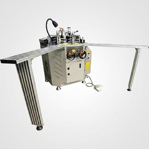 EWORLD Stainless Steel Profile Single Head Windows Making Machine Hydraulic <b>Corner</b> Crimping Machine 2.2KW Motor Easy Operate for - Product Image 1