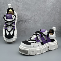 Baskets respirantes style de marche de créateur personnalisées Chaussures de skateboard pour hommes