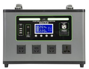 Portable Station 3KW LiFePO4 Solar Panel Generator Pure Sine Wave High Capacity <b>Camping</b> <b>Bank</b> 3-Year Warranty Car QC3.0-PD Fast - Product Image 1