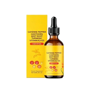 Suplemento Herbal Líquido Oral de Vitamina K2 + D3 en Gotas, Suministro de Fábrica, Marca Privada OEM - Product Image 1