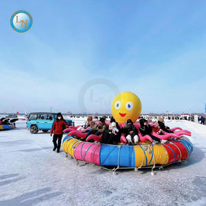 Grand équipement de terrain de jeu gonflable en PVC en forme de pieuvre pour enfants, 4,5 m - Product Image 3