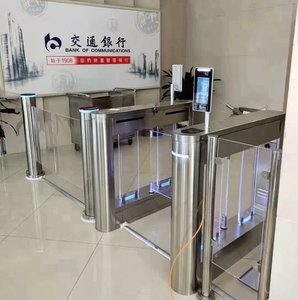 Gym QR <strong>Code</strong> Face Recognition <strong>Security</strong> Entrance Access Control Anti-Tailgating Brushless Motor Single Lane Pedestrian Turnstile - Product Image 2