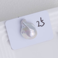 Perles baroques d'eau douce de qualité AAAA, 18 mm, blanches, naturelles, pour la fabrication de bijoux