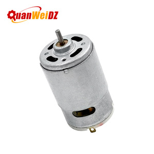 มอเตอร์ไฟฟ้ากระแสตรง QuanWeiDZ RS555 ขนาด 42 มม. แบบยึดหน้าแปลน แม่เหล็กถาวร มอเตอร์ขนาดเล็ก สำหรับพัดลมและเครื่องมือไฟฟ้า - Product Image 3