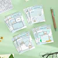 Bloc de Notas Adhesivas, Notas Adhesivas Bonitas Multicolores, Papelería Kawaii Personalizada, Útiles Escolares, Pegatinas de Papel, Índice, Notas Adhesivas