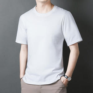 T-shirts à manches longues personnalisés pour hommes T-shirts en lin de haute qualité à col <span class=keywords><strong>Mao</strong></span> durables, coupe régulière pour hommes/ - Product Image 5