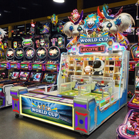 Rong Xiang Machine de jeu d'arcade de boxe en bois, type stand de fête foraine, à monnayeur, jeu de lancer de balle manuel, avec prix, pour 2 joueurs, pour enfants, 1 an