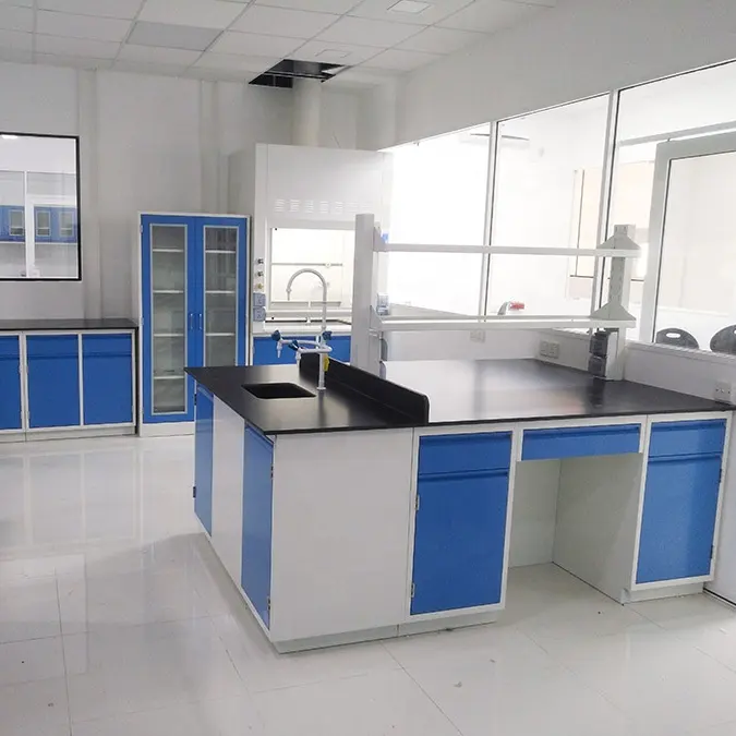 Resina fenólica encimera mesa de acero para pharm laboratorio lab alta calidad muebles