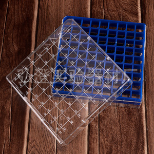 Hongbolai Cryogenic Tube <b>Box</b> 81-Compartment High Transparency With <b>Lettering</b> For -196C Storage - Product Image 2