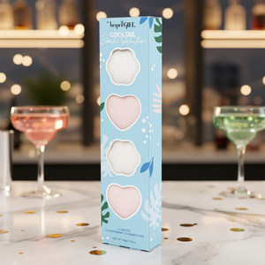 Boules de <span class=keywords><strong>cocktail</strong></span> comestibles BespritGift pour boissons, en forme de cœur et de fleur, mélange de paillettes pour cocktails <span class=keywords><strong>sans</strong></span> <span class=keywords><strong>alcool</strong></span>, mélangeur de cocktails en gros - Product Image 1