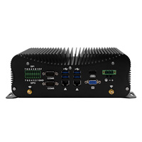 Processeur de 11e génération ordinateur industriel Core i7 1165G7 i5 1135G7 2*2.5G Lan 24V DC 6COM système intégré mini PC 3G/4G module