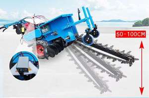 Semovente Trencher scavatore a mano 12cm 15cm 20cm 30cm 40cm larghezza 40cm-1m profondità Pipeline/cavo con Trenching doppia catena - Product Image 5