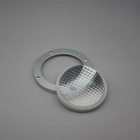 Lente de Vidrio Borosilicato de 78 mm para Proyector LED