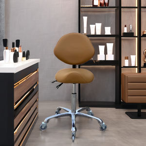 Chaise de travail roulante multicolores Xinying pour barbier et coiffeur avec roulettes intégrées, tabouret de salon de beauté et de spa, siège de beauté - Product Image 5