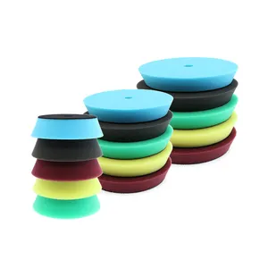 Car Polishing Pad Manufacturer Supply Custom Label 3inch 5inch 6inch Car Care Detailing Buffing Pad Foam Polishing Pads