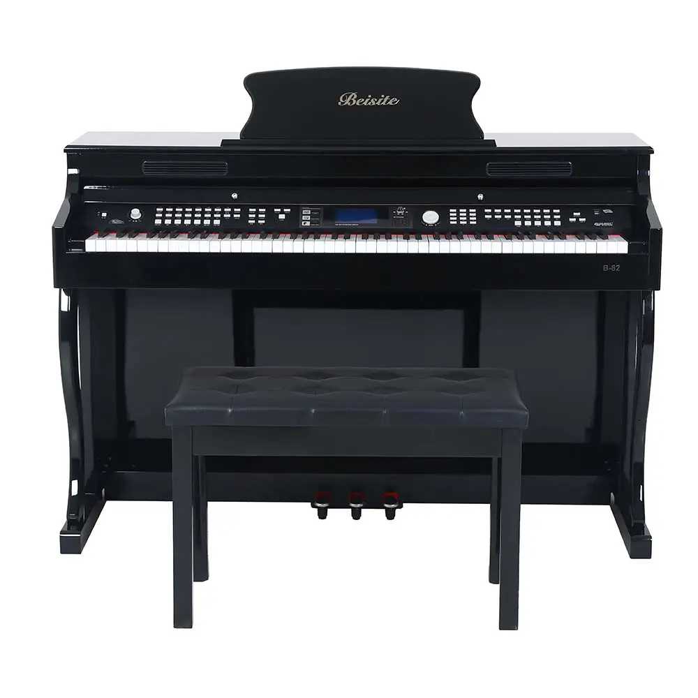 Fabricação upright 88 teclados piano eletrônico digital