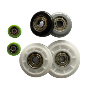 Roue coulissante en alliage de zinc <span class=keywords><strong>pour</strong></span> porte coulissante en porte-à-faux avec roue de guidage d'amortisseur - Product Image 4