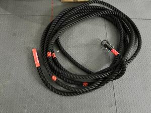 Corde da Allenamento con Pesi per Arrampicata 9m, Corde da Tiro con Ganci in Poli-Dacron, Diametro 1.5\", Ecologiche e Resistenti XUDONG - Product Image 4