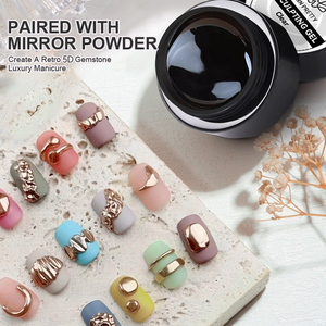 BORN PRETTY 5ml Gel de sculpture antiadhésif à la main 4d marque privée modèle 3D Gel de sculpture gaufrage solide peinture Gel Nail Art <span class=keywords><strong>vernis</strong></span> - Product Image 3