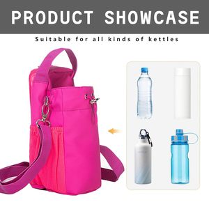 Magnetic Crossbody Gym Bag <b>Water</b> <b>Bottle</b> Holder Waterproof Sling Bag for Men and Women with Phone Pockets Handle Shoulder <b>Strap</b> - Product Image 4