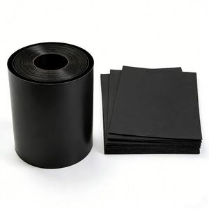 Feuilles de PVC noir mat écologiques, durables, résistantes à l'usure, empêchant les décharges électrostatiques, découpe personnalisée haute précision - Product Image 3