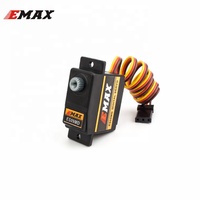 Servomoteur numérique micro EMAX ES09MD à double roulement en métal pour pièces d'hélicoptère et d'avion TREX Align 450