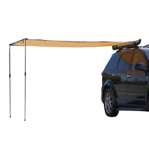 เต็นท์หลังคารถยนต์แบบกันน้ำ ชั้นเดียว ใช้ได้ทุกฤดู ทำจากอลูมิเนียมอัลลอยด์ ผ้า Oxford สำหรับกันแดดและกันฝน เหมาะสำหรับการตั้งแคมป์ - Product Image 1