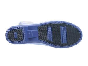 Bottes <span class=keywords><strong>de</strong></span> <span class=keywords><strong>pluie</strong></span> Wellington en caoutchouc pour femmes YL3529 personnalisées, bleues, hautes jusqu'au genou, antidérapantes, imperméables, pour l'extérieur - Product Image 4