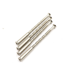 Nhà Sản Xuất Nhà Máy Đồ Nội Thất Kết Nối Bu Lông Chéo Chìm Đầu Phẳng Bu Lông M4 X 60Mm/80Mm/100Mm Cửa Xử Lý Phụ Tùng - Product Image 1