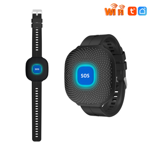 Bracelet d'urgence intelligent Tuya pour personnes âgées, bouton SOS WiFi, montre sans fil pour aînés, enfants et salle de bain - Product Image 1