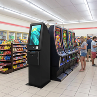 UNISPOT UAM-S02 US Ultra Hot Mega Link Game Room Machine BTM PrimePay Kiosque de Rédemption Garantie 1 An Anglais Vertical Acier