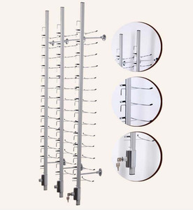 Lockable Eyewear <strong>Optical</strong> Frame Rod Sunglasses Display <strong>Bar</strong> - Product Image 5