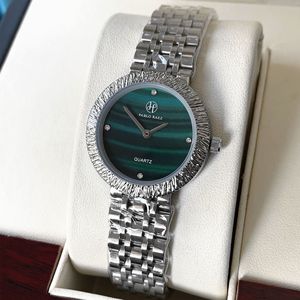 Reloj de señora de estilo moderno y atractivo, de acero inoxidable, resistente a la decoloración, elegante reloj de cuarzo para dama. - Product Image 6