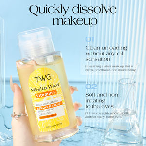 Set de Vitamina C TWG RTS, Antiarrugas, Despigmentante, Suero Facial, Crema, Limpiador Facial Profundo, Agua <span class=keywords><strong>Micelar</strong></span>, Set de Cuidado de la Piel con Vitamina C - Product Image 3